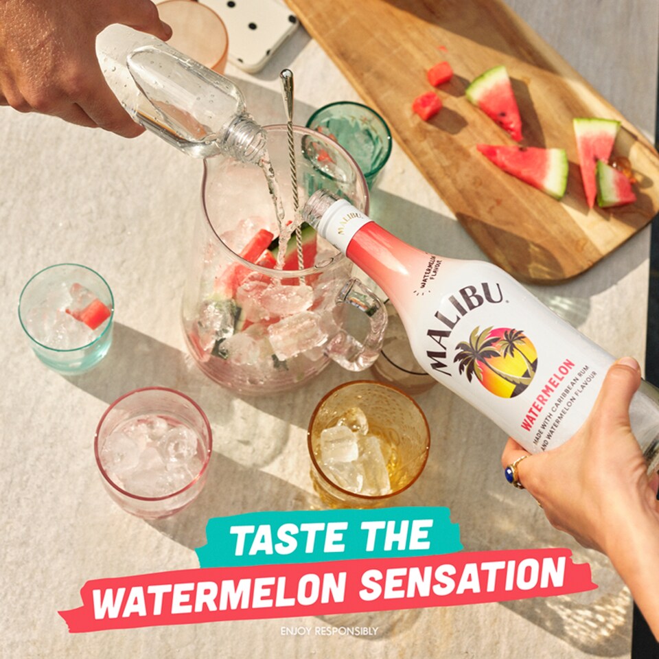 image 1 of Malibu Watermelon Rum 70Cl