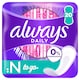image 1 of Always Dailies Singles To Go Panty Liners 20 Pack