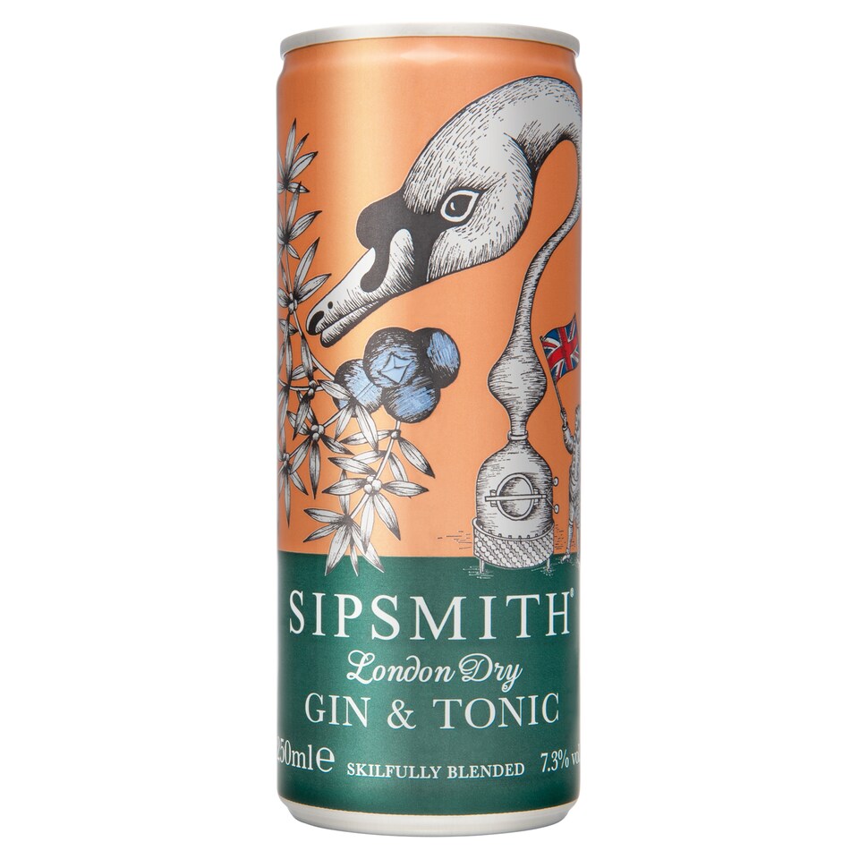 image 1 of Sipsmith Gin And Tonic 250Ml