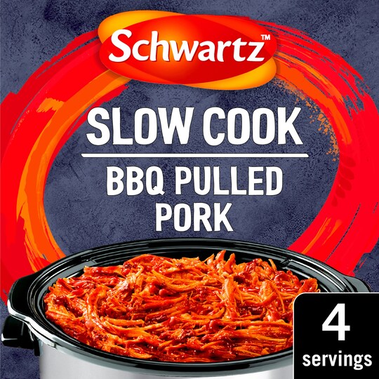 Schwartz Slow Cooker Bbq Pulled Pork 35G Tesco Groceries