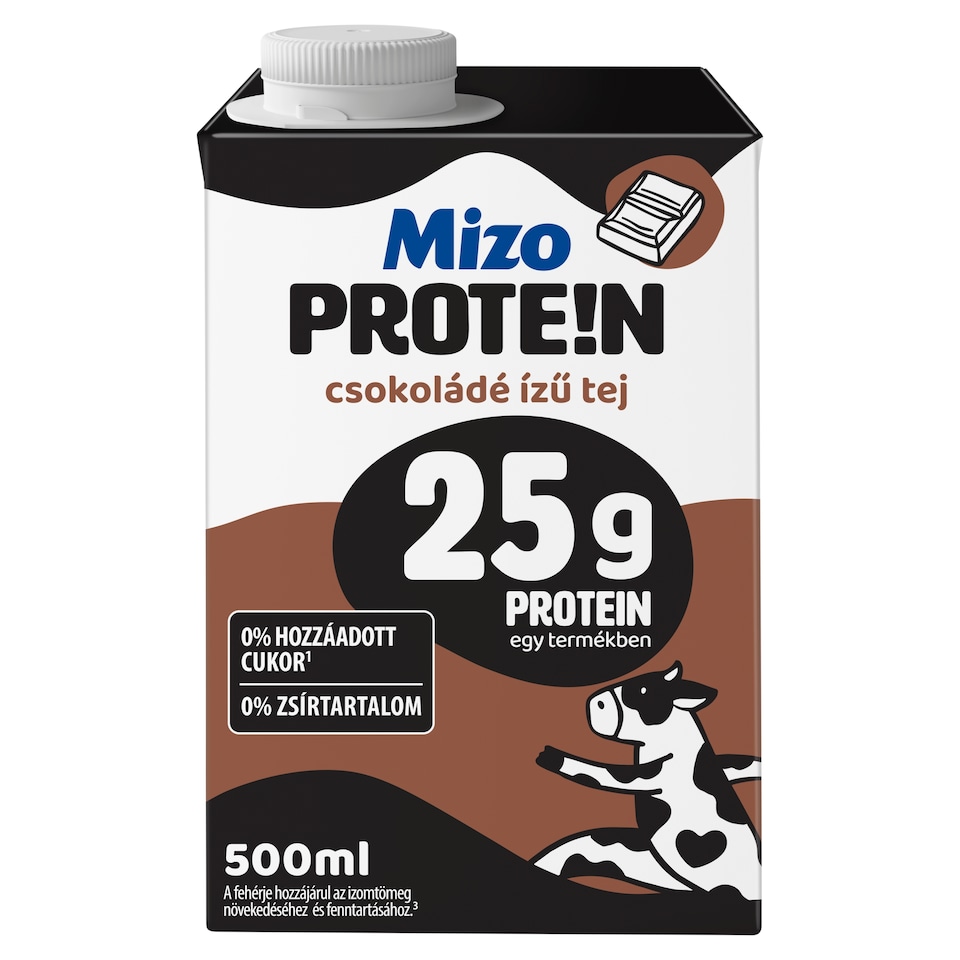Mizo Protein UHT Chocolate-Flavoured Milk 500 ml