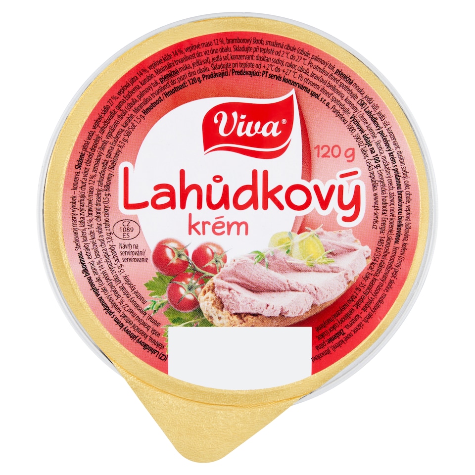 Obrázek 1 pro produkt Viva Lahůdkový krém 120g