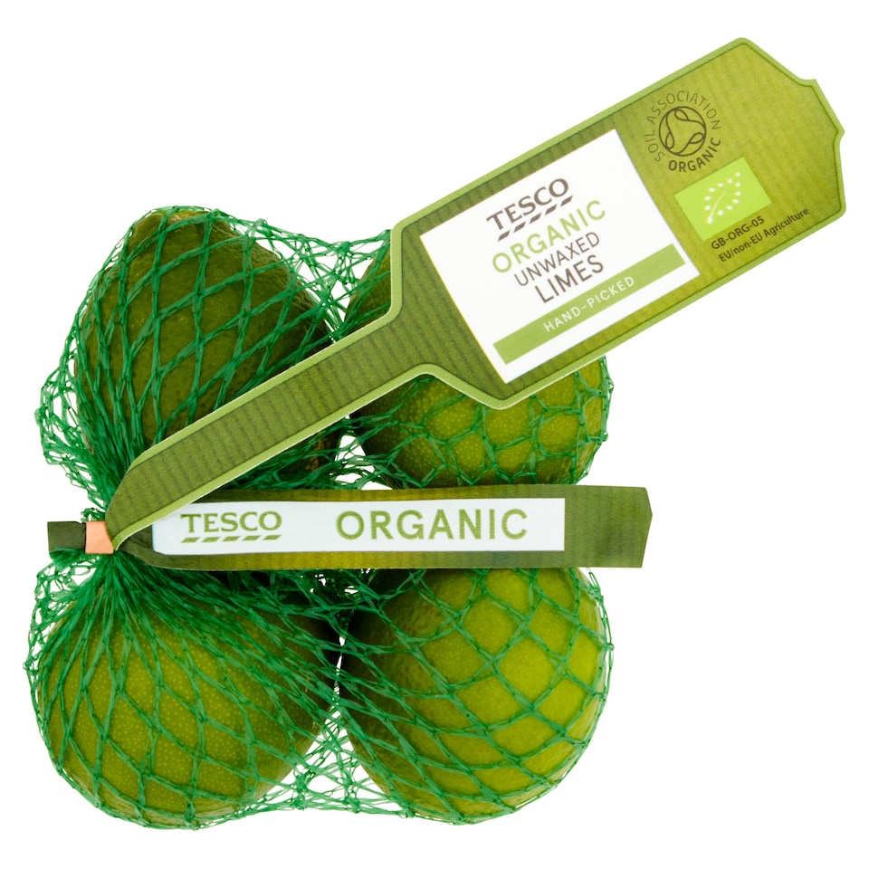 image 1 of Tesco Organic Lime Minimum 3 Pack