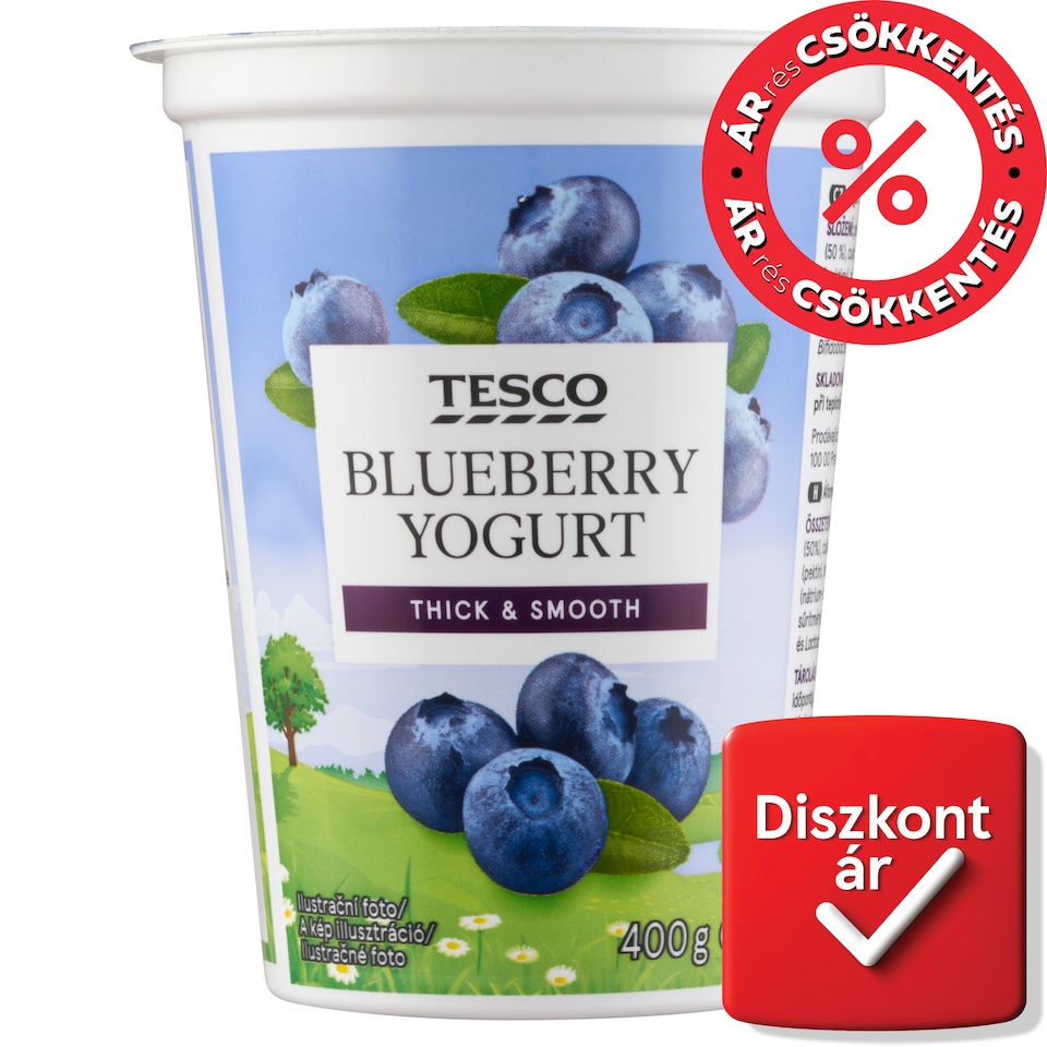 Tesco Blueberry Yogurt 400 g