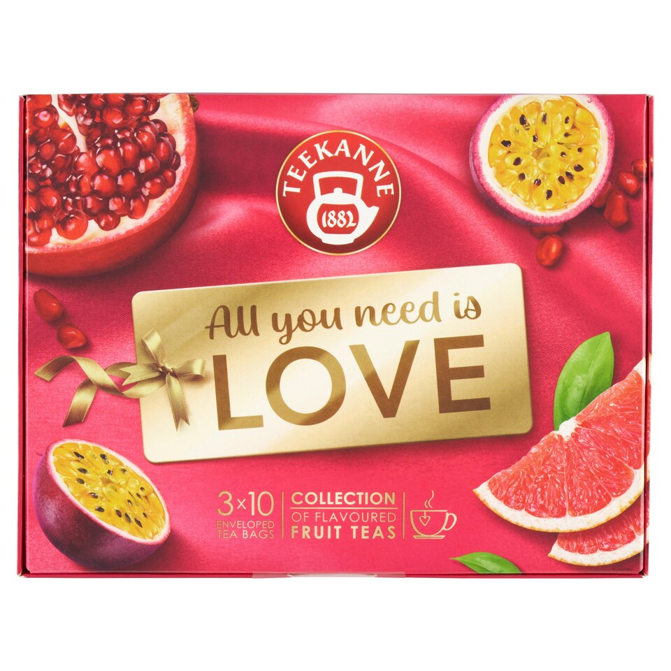 Teekanne All You Need is Love Collection 3 x 10 Bags 67.5g