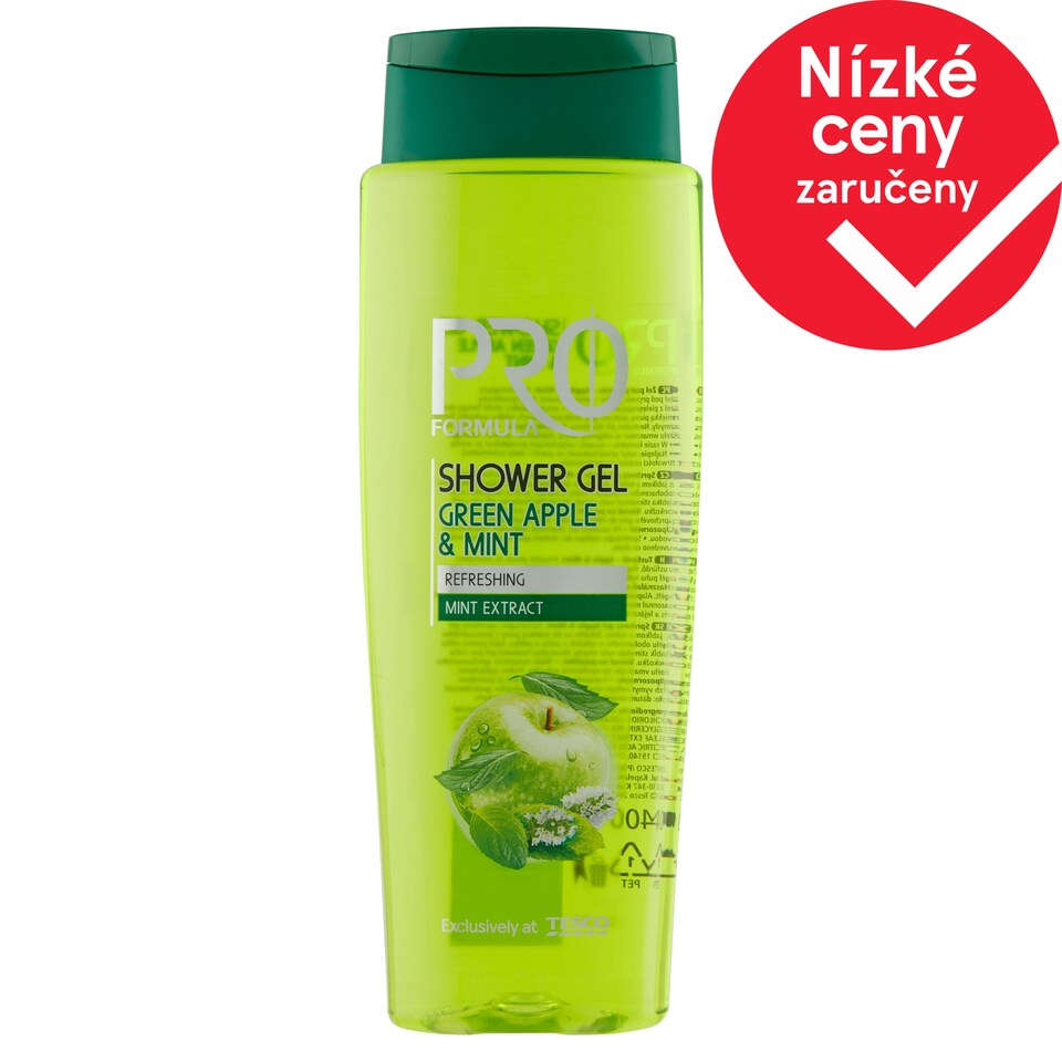 Tesco Pro Formula Sprchový gel Apple & Mint 400ml
