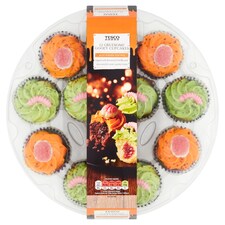 Tesco 12 Halloween Cupcake Platter