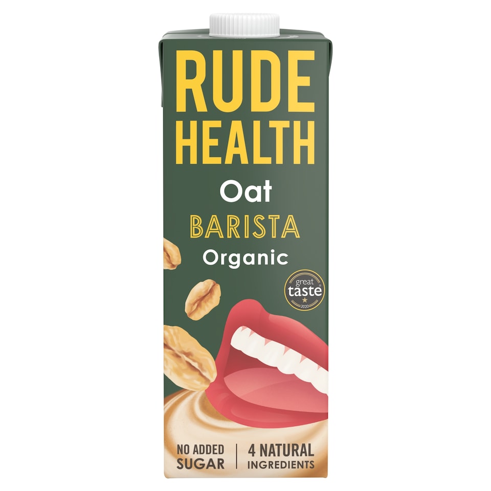 image 1 of Rude Health Organic Oat Barista Drink 1l