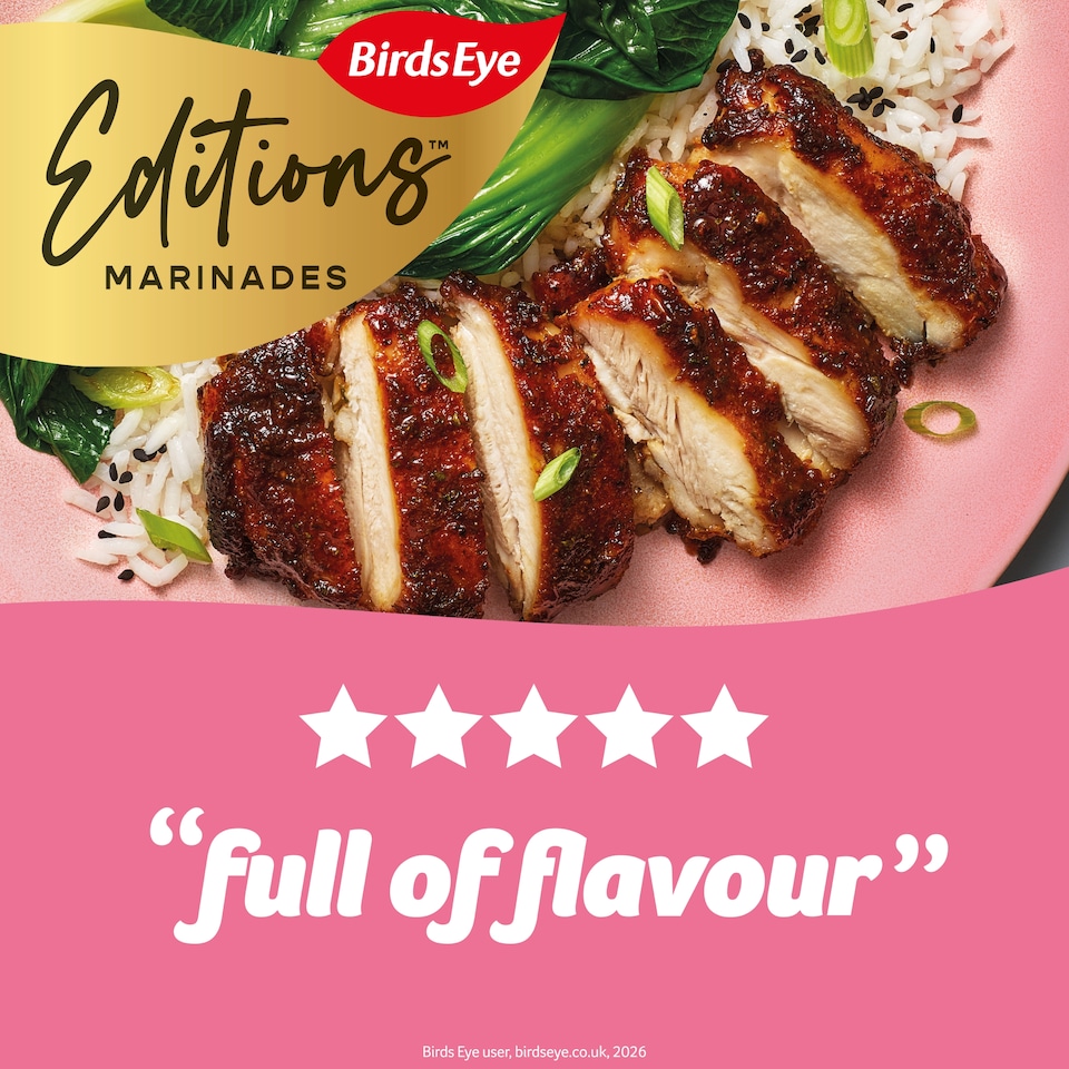 image 1 of Birds Eye Editions Teriyaki Chicken Thigh Fillets 250g