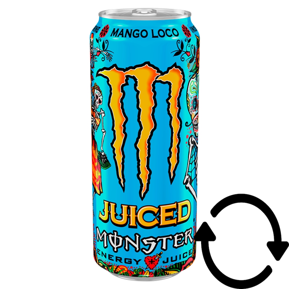 Monster Energy Juice Monster Mango Loco Carbonated Energy Drink 500 ml