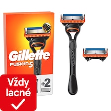 Gillette Fusion5 Razor for Men, 1 Gillette 5-Blade Razor, 1 Razor Blade Refills,Precision Trimmer
