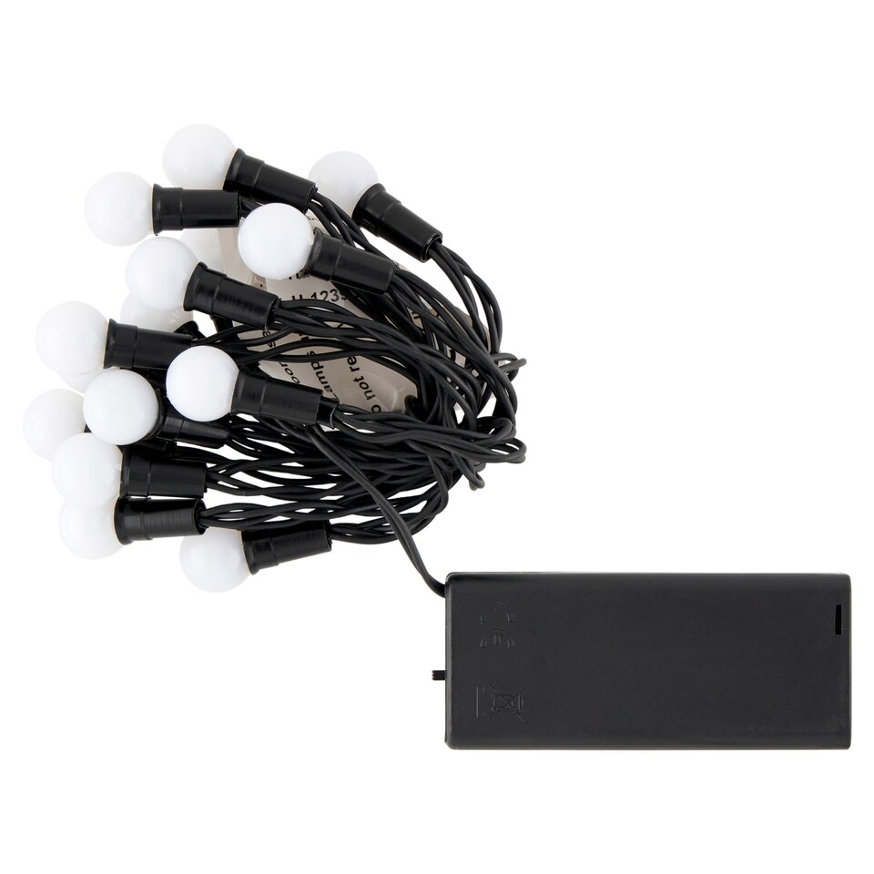 obrázok 1 z Snow Meister SM2693 15 LED farebné reťazové svetlo na batérie