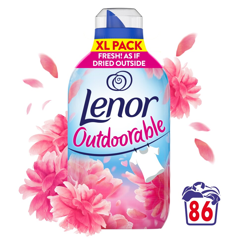 image 1 of Lenor Outdoorable Floral Fresh Fabric Conditioner 1.204L