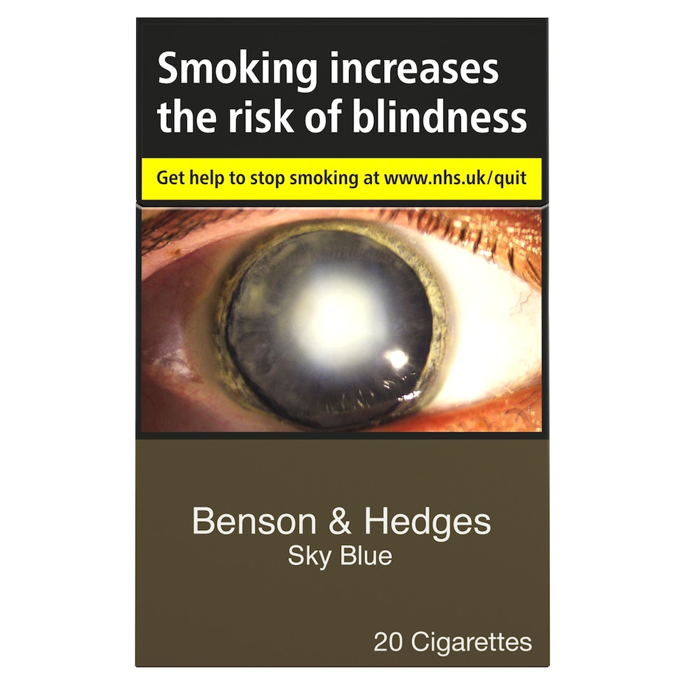 Benson & Hedges Sky Blue Cigarettes 20 Pack