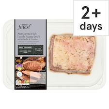 Tesco Finest Northern Irish Lamb Rump Joint with Garlic & Cumin 300g