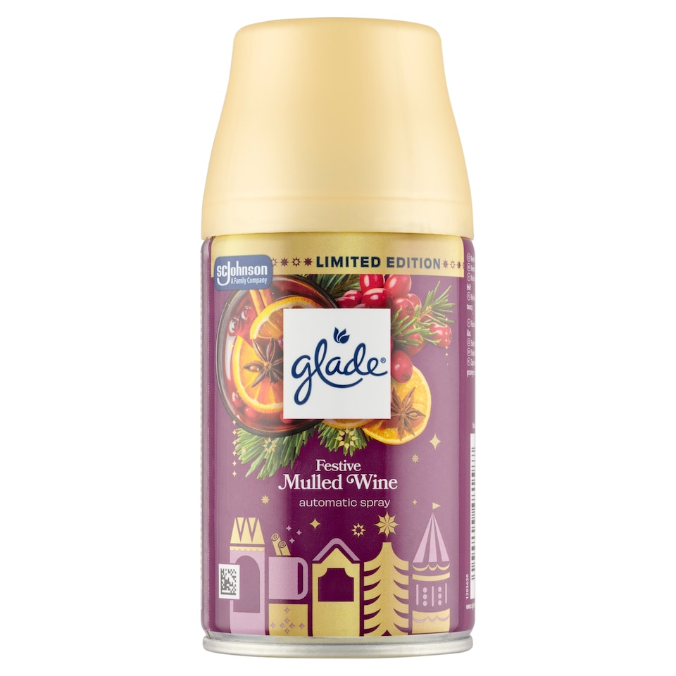 Obrázek 1 pro produkt Glade Festive Mulled Wine náplň automatický osvěžovač vzduchu 269ml