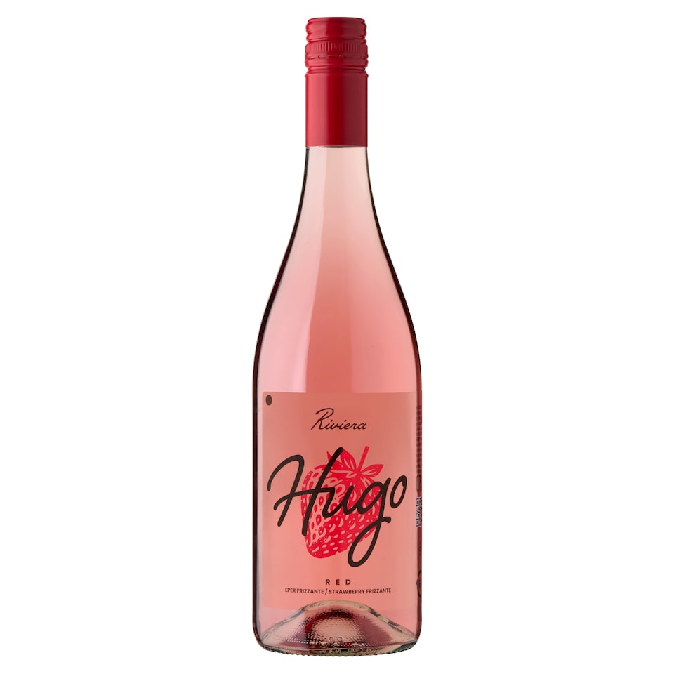 Hugo Riviera Frizzante eper ízű szénsavas boralapú koktél 7% 0,75 l  1. kép