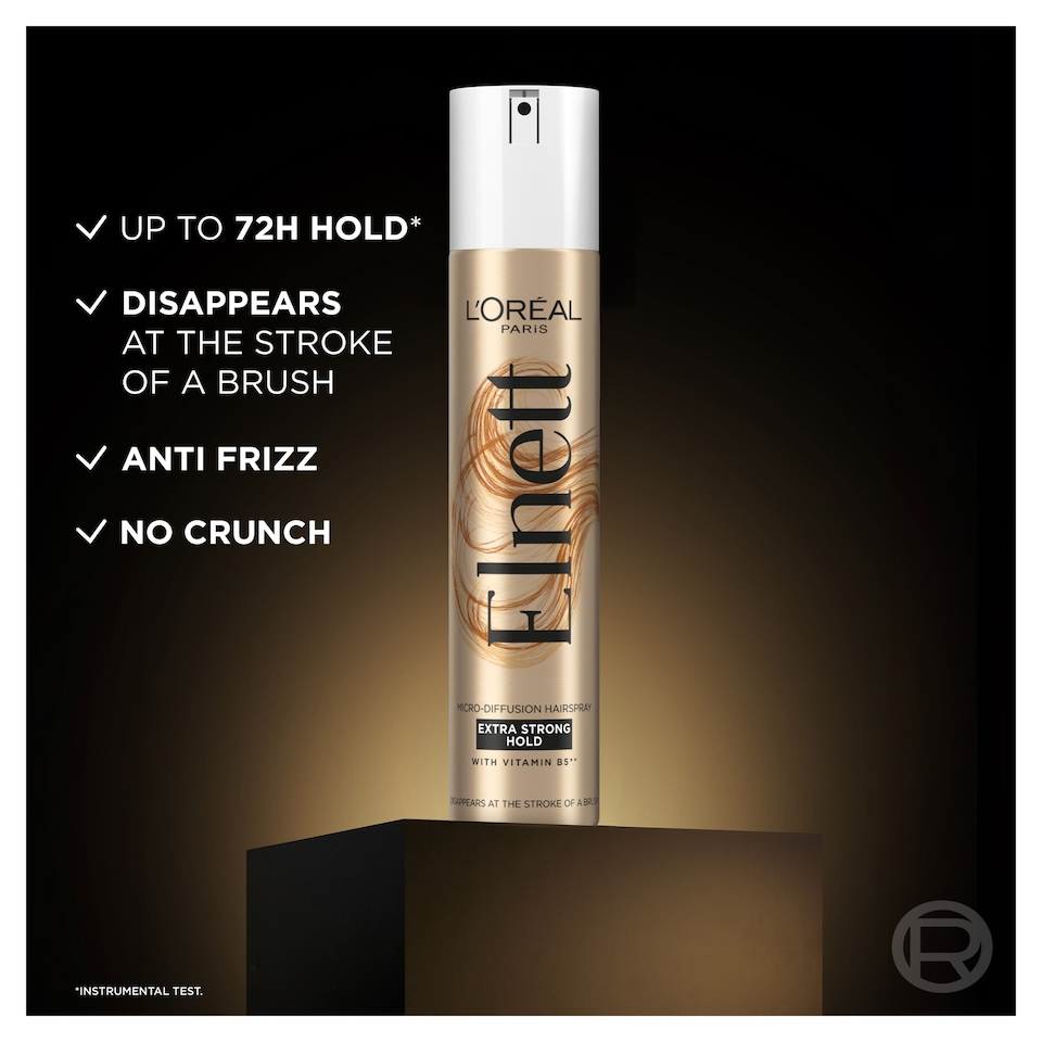 image 1 of L'Oreal Paris Elnett Extra Strong Hold Hairspray 200ml