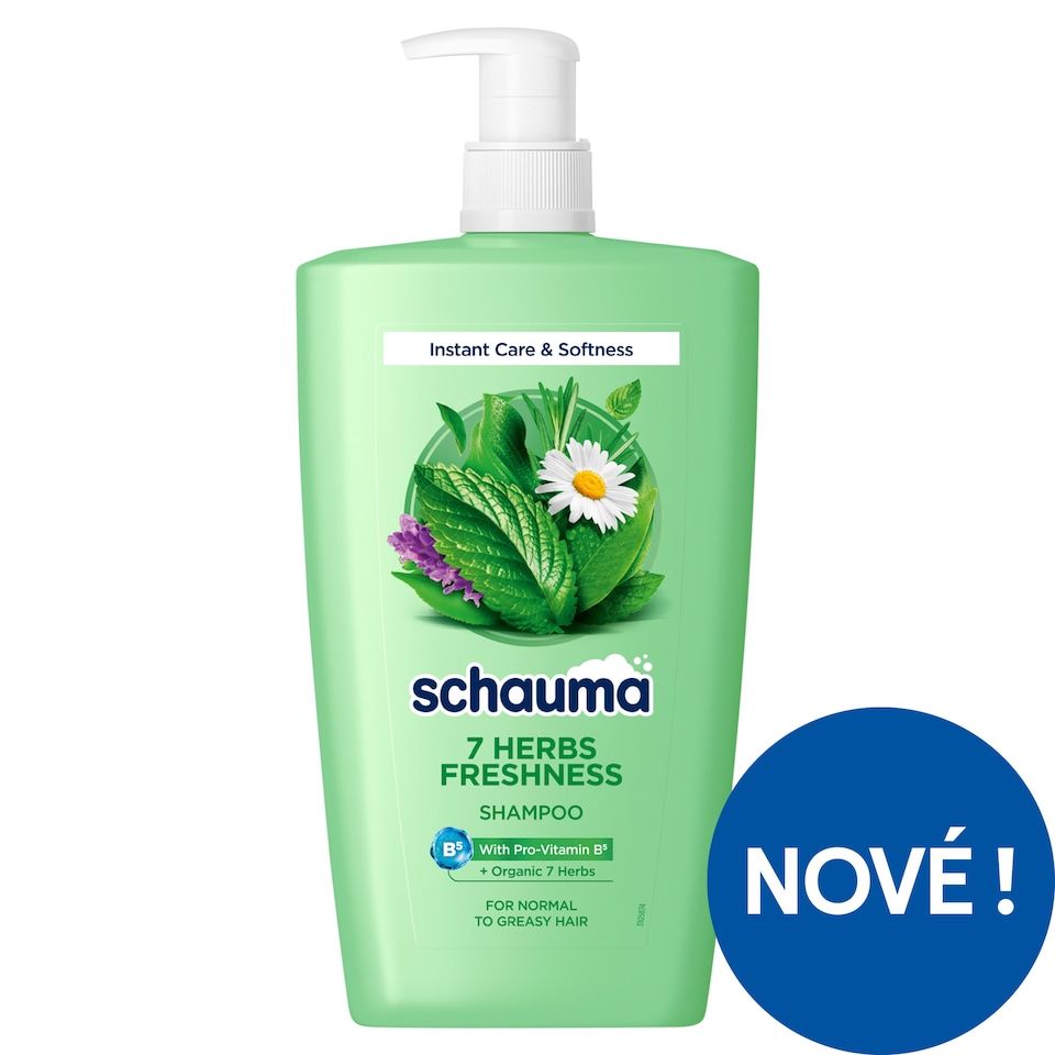 Schauma 7 Herbs Freshness Shampoo 1000ml