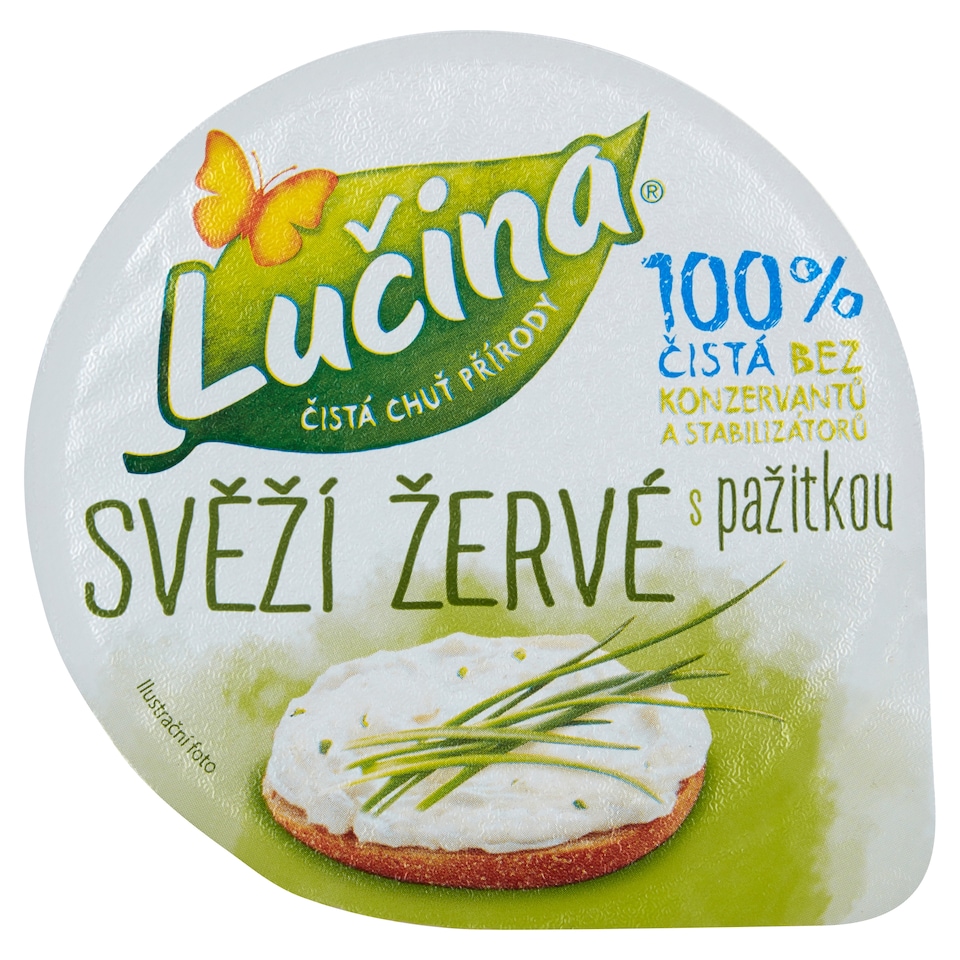 image 1 of Lučina Fresh Cream Cheese with Chives 80 g