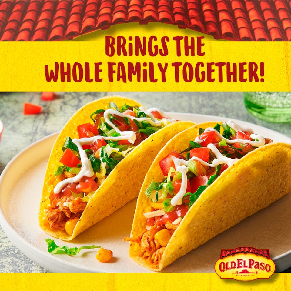 image 1 of Old El Paso Crunchy Taco Shells X12 156G