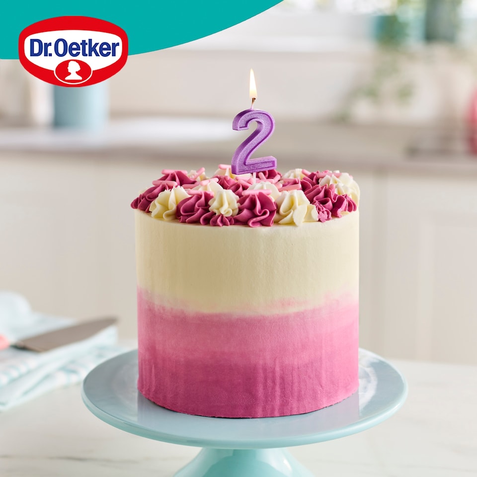 image 1 of Dr. Oetker Number 2 Candle
