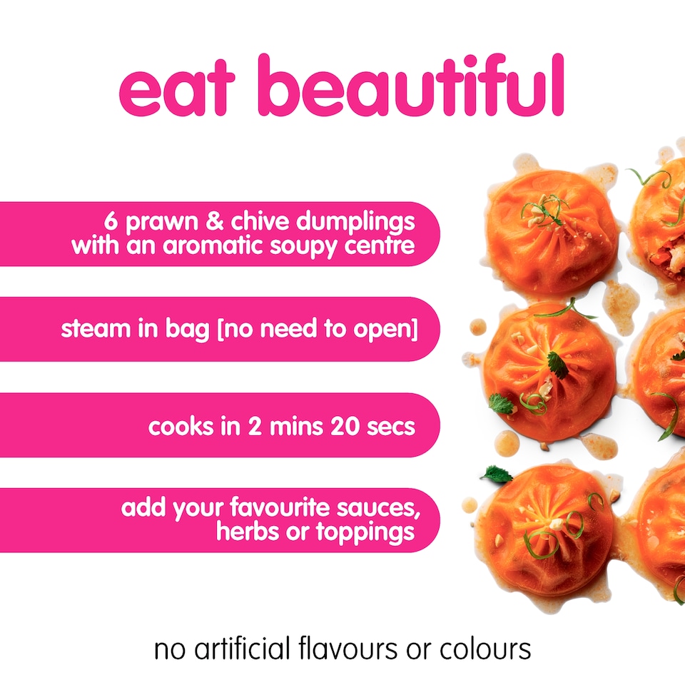 image 1 of itsu thai style prawn soup'dumplings 168g