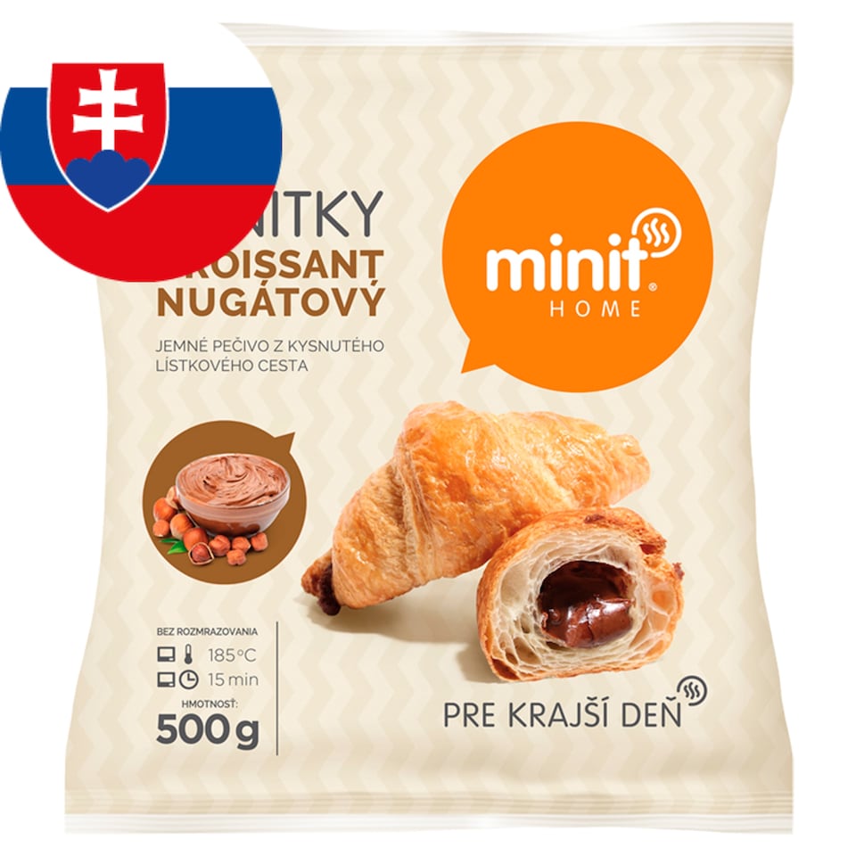 Minit Home Minitky croissant nugátový 500 g