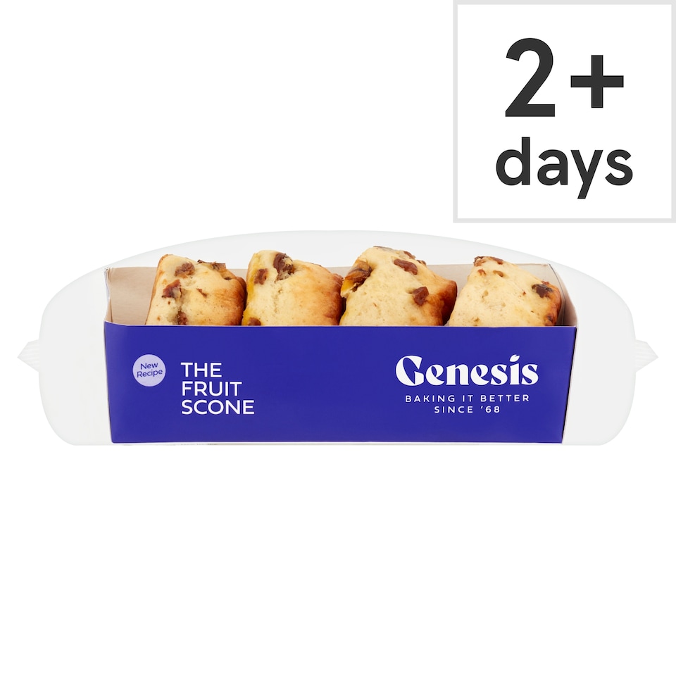 Genesis Crafty Fruit Scones 4 Pack