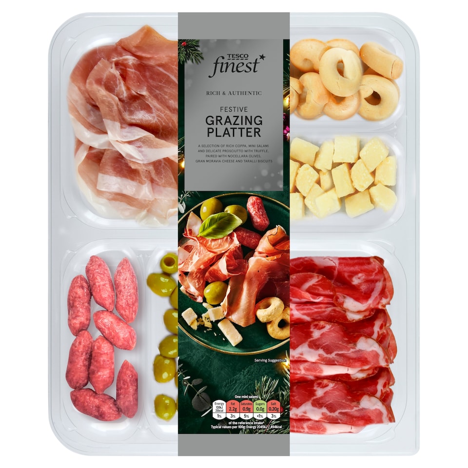 Tesco Finest Festive Grazing Platter 277g