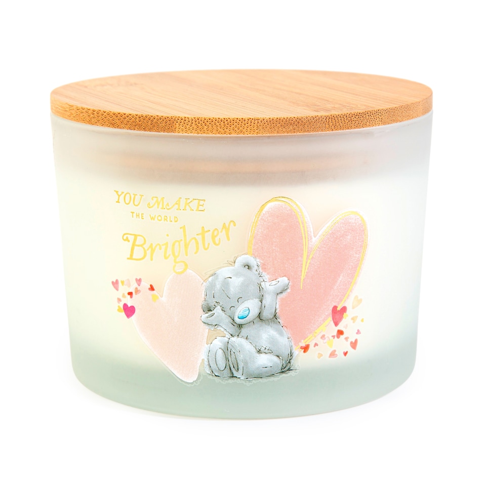 image 1 of Me To You Valentines White Rose and Oud Fragranced Candle 350g