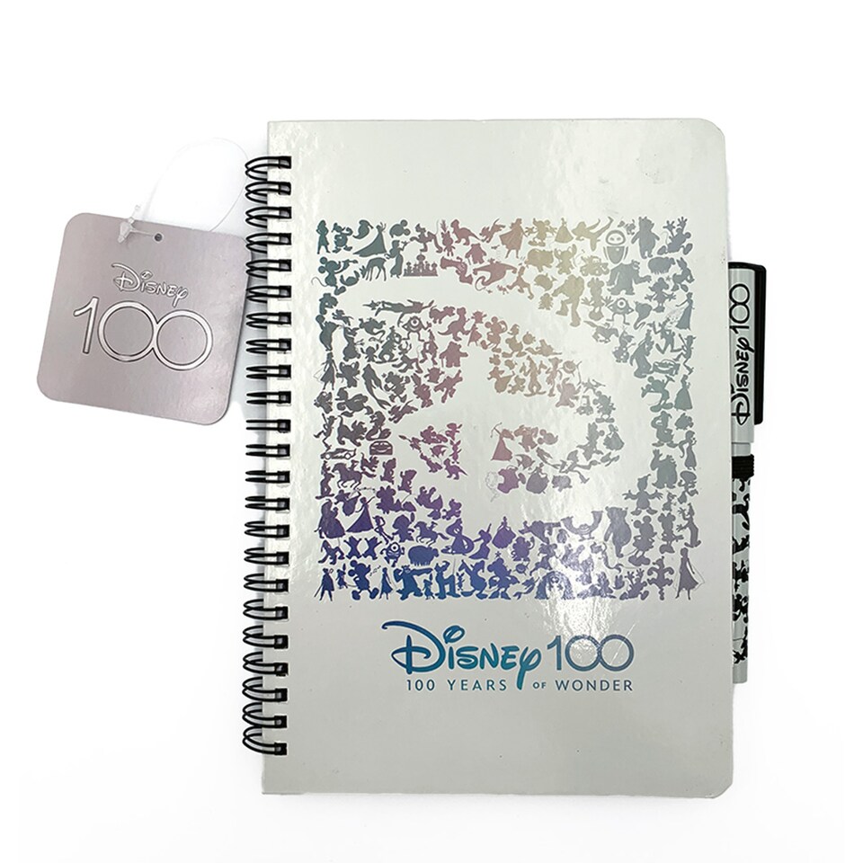 image 1 of Disney 100 Notebook & Pen Set