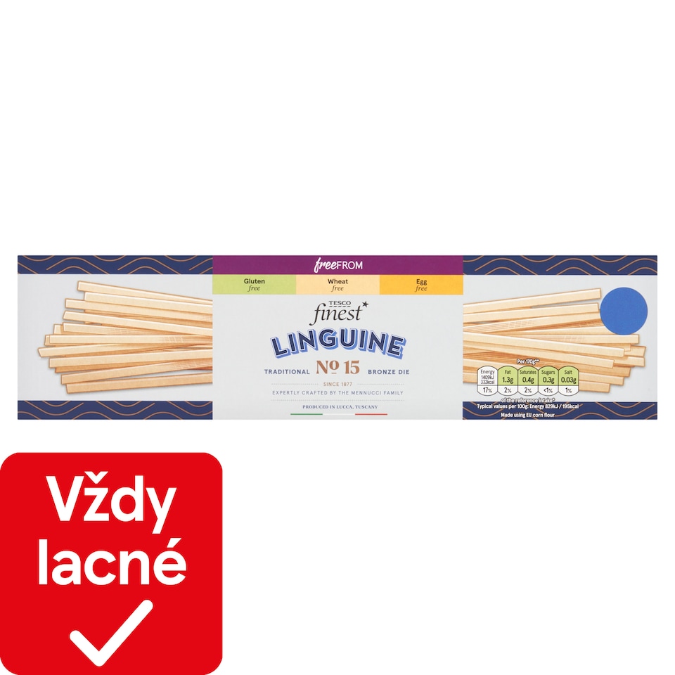 Tesco Finest Linguine Gluten-Free Dried Egg-Free Pasta 400 g