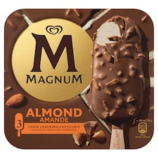 Magnum Pálcikás Jégkrém Mandula 3 x 100 ml