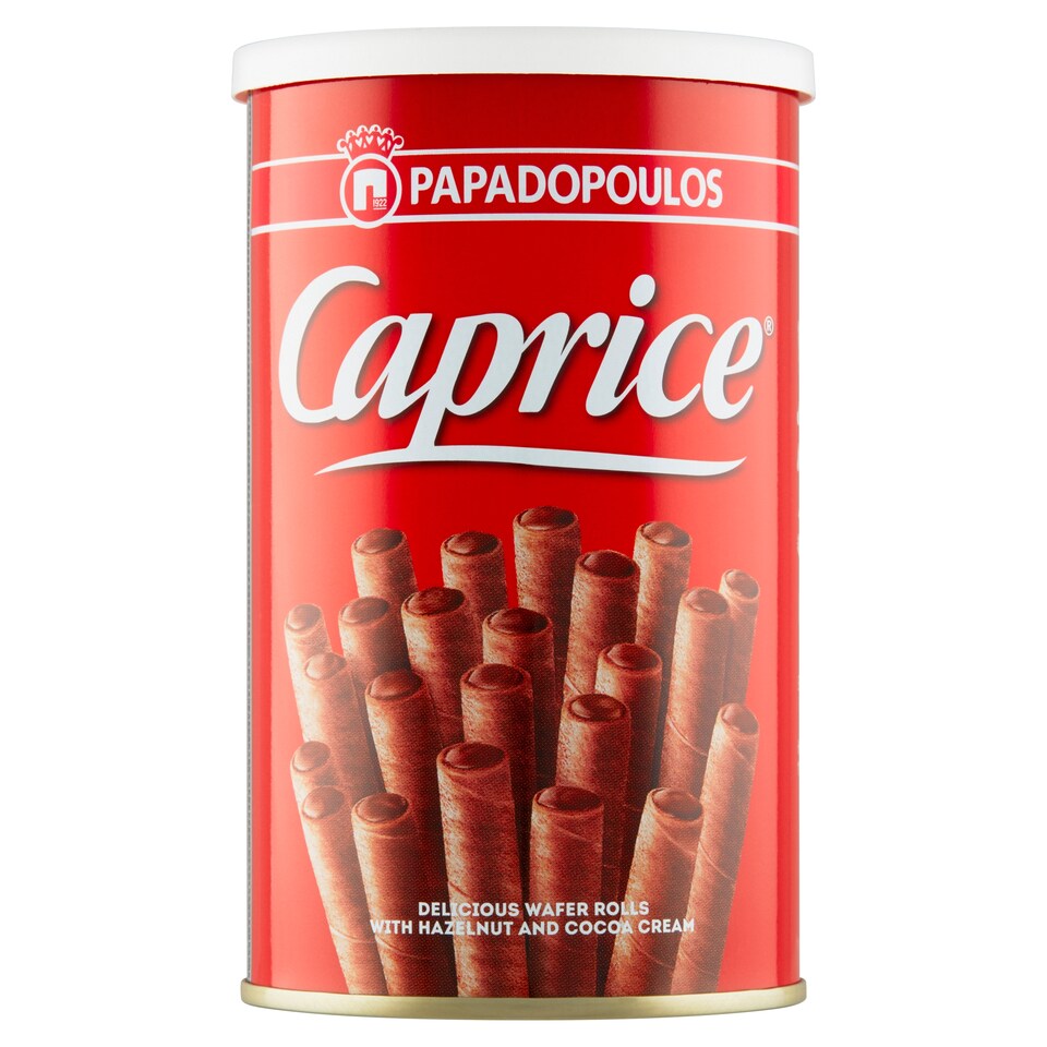 Papadopoulos Caprice Viedenské oplátky s lieskovoorieškovým a kakaovým krémom 115 g