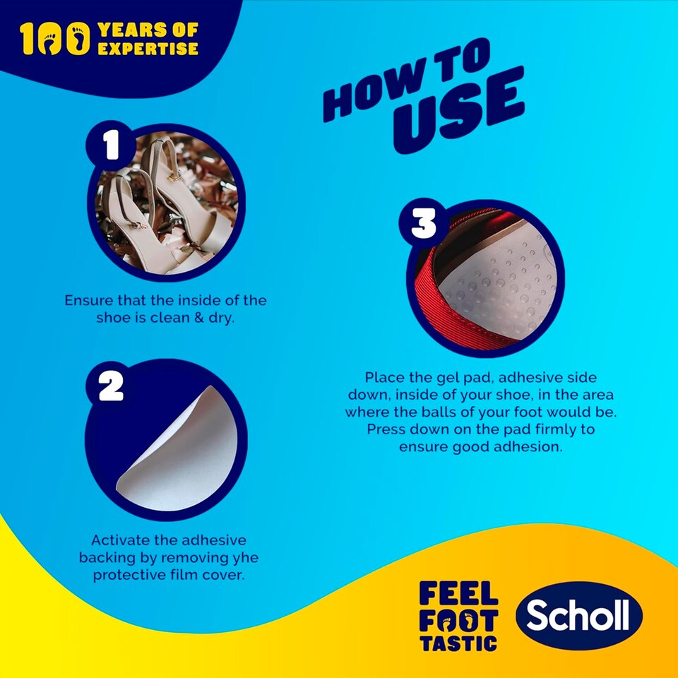 image 1 of Scholl Party Feet Heel Shield 1 Pair