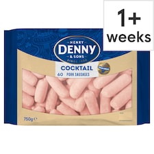Denny Cocktail Sausages 750G