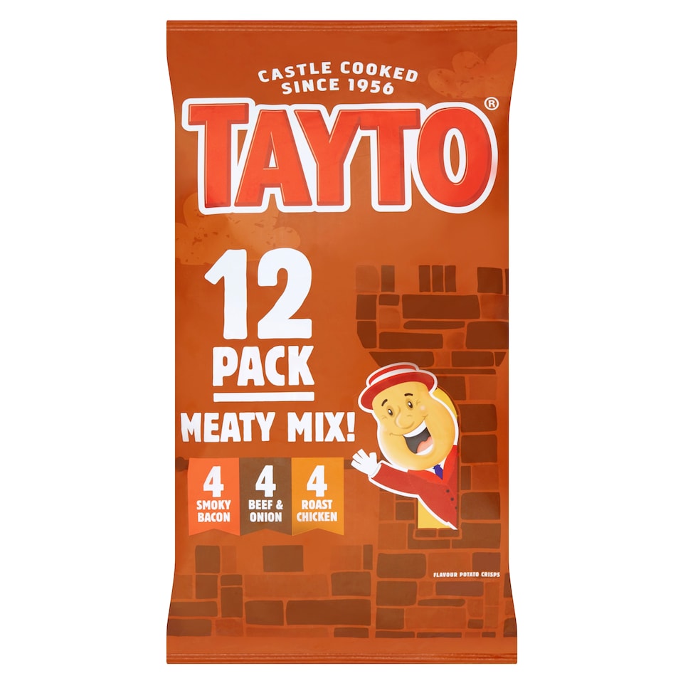Tayto Meaty Crisps 12 Pack