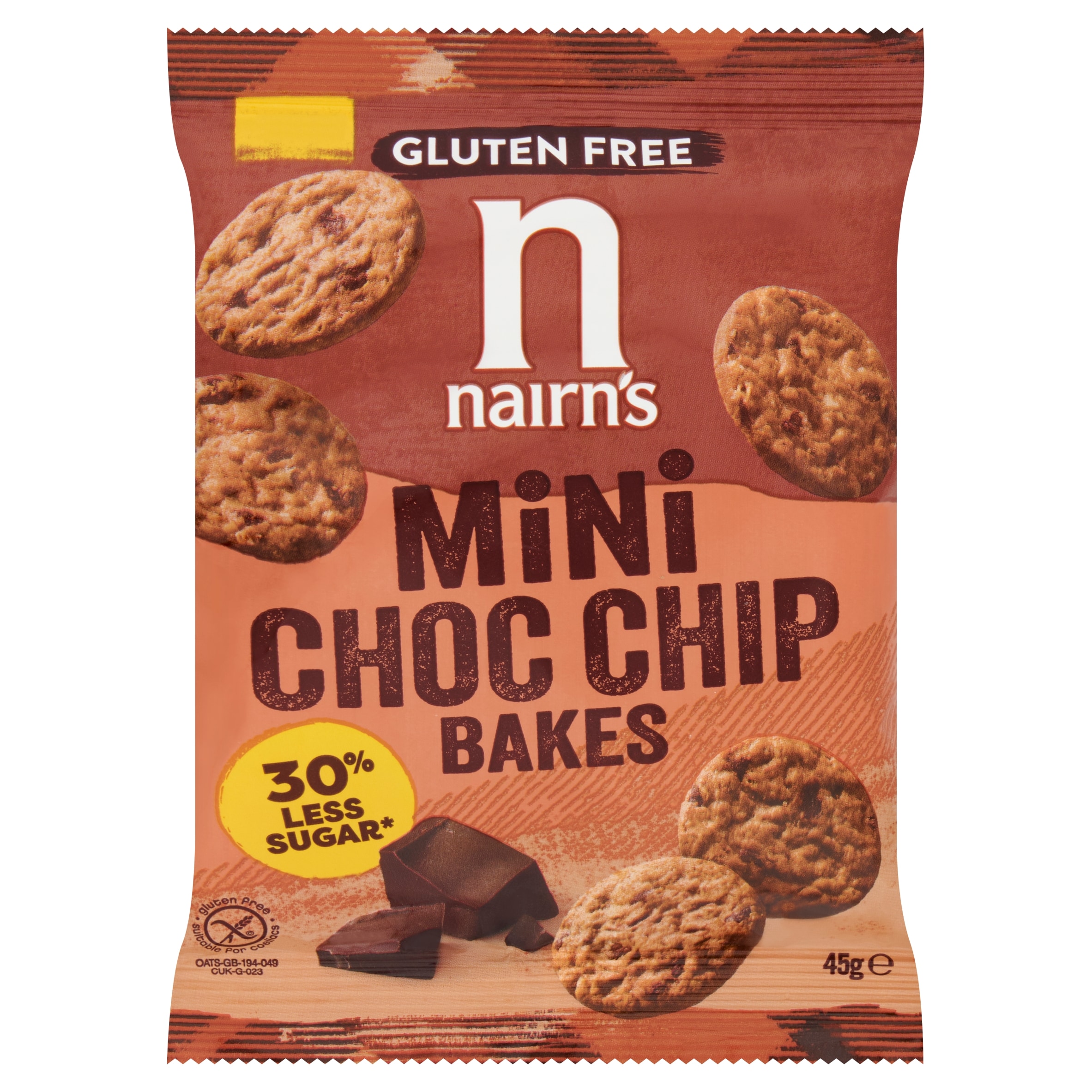 Nairn's Gluten Free Choc Chip Bakes 45g