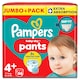 image 1 of Pampers Baby-Dry Nappy Pants Size 4+ Jumbo+ Pack 66 Pack