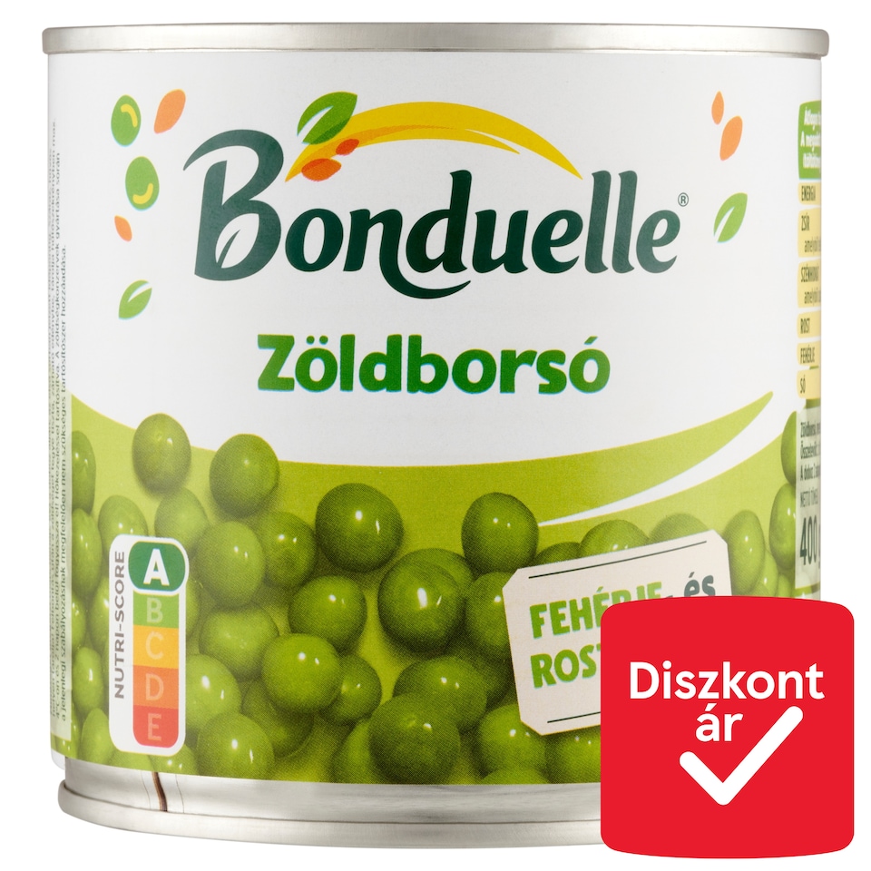 Bonduelle zöldborsó 400 g  1. kép
