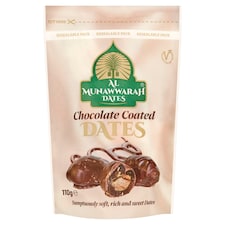 Al MUNAWWARAH CHOCOLATE COATED DATES 110G