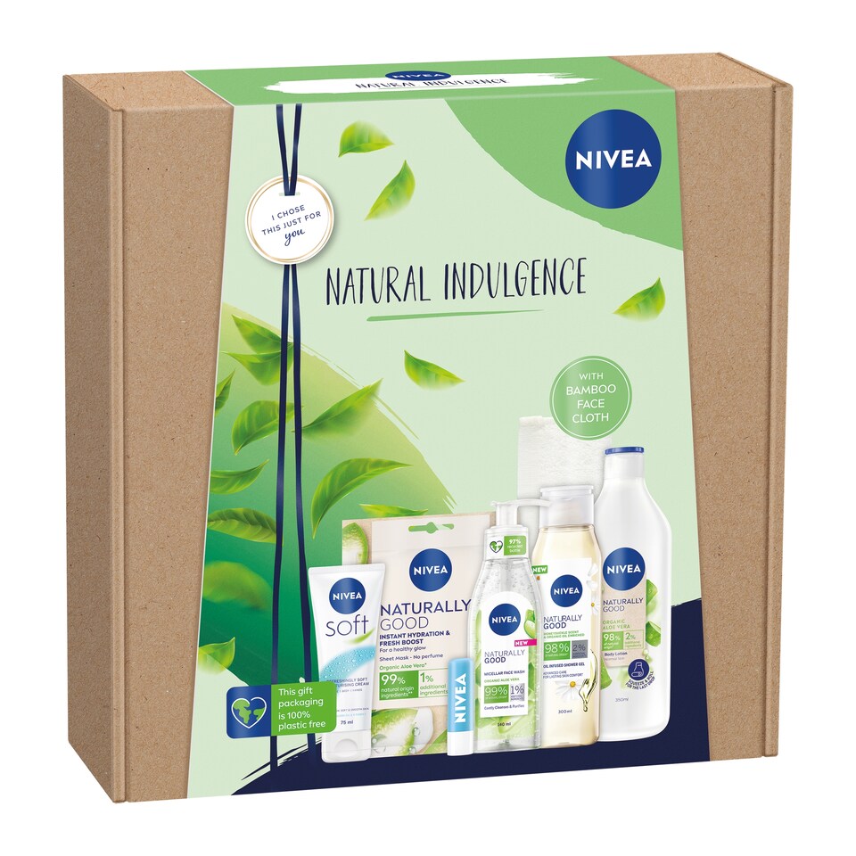 image 1 of Nivea Natural Indulgence Gift Set