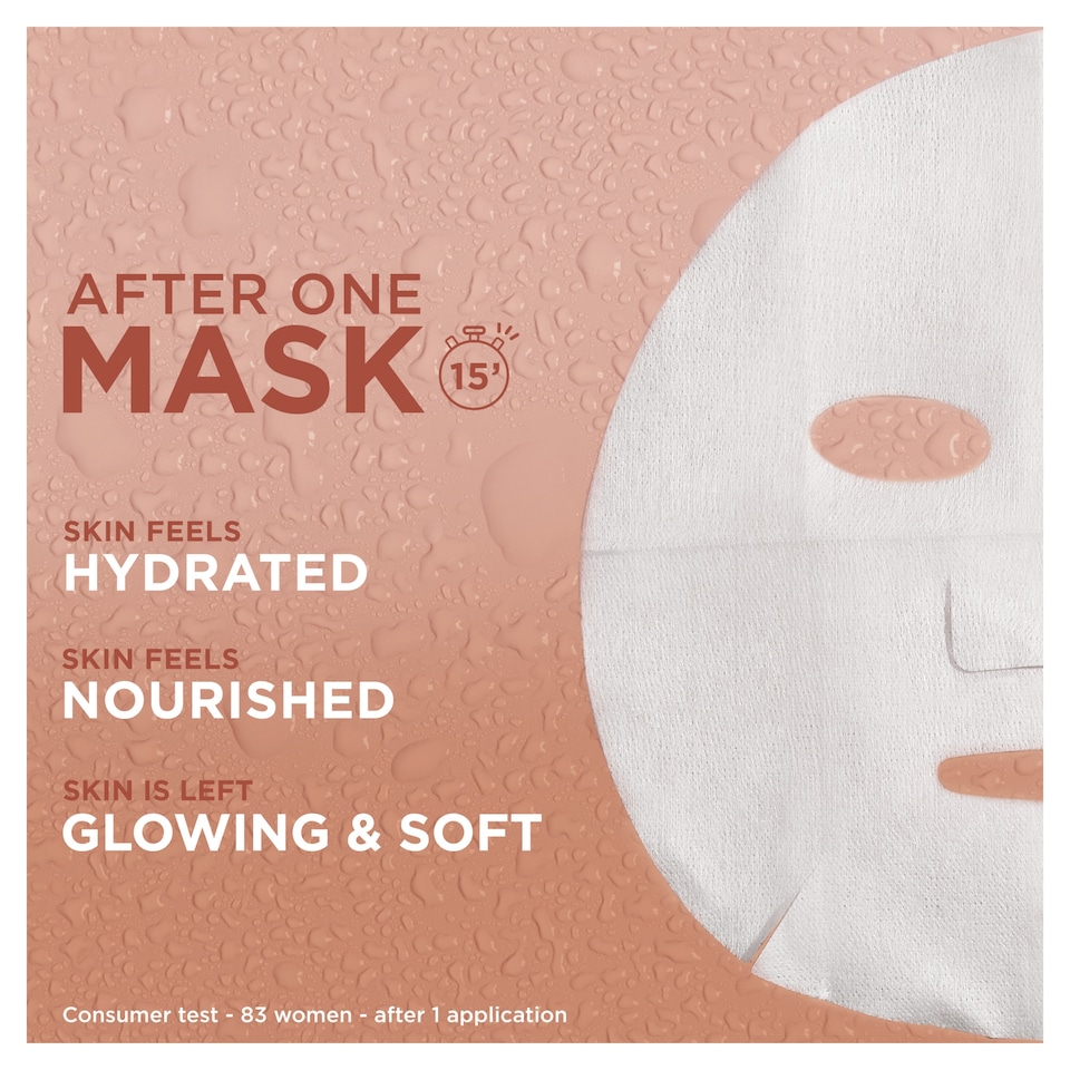 image 1 of Garnier Skin Active Tissue Mask Milky Coconut 28G