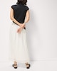 image 3 of F&F Cotton Rich Polka Dot Midi Dress in Multi Black