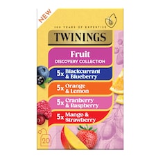 Twinings 20 Selection Fruit Tea Bags 40G