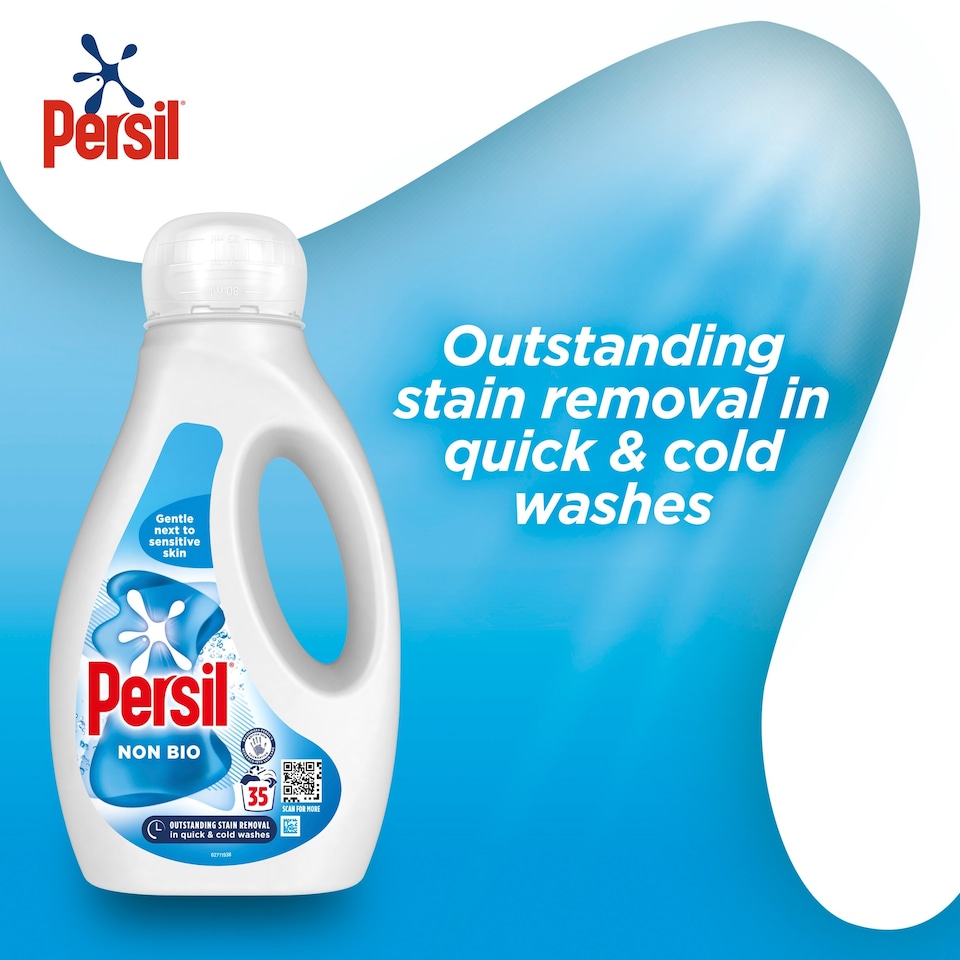 image 1 of Persil Non Bio Laundry Washing Liquid Detergent 35 Washes 945ML