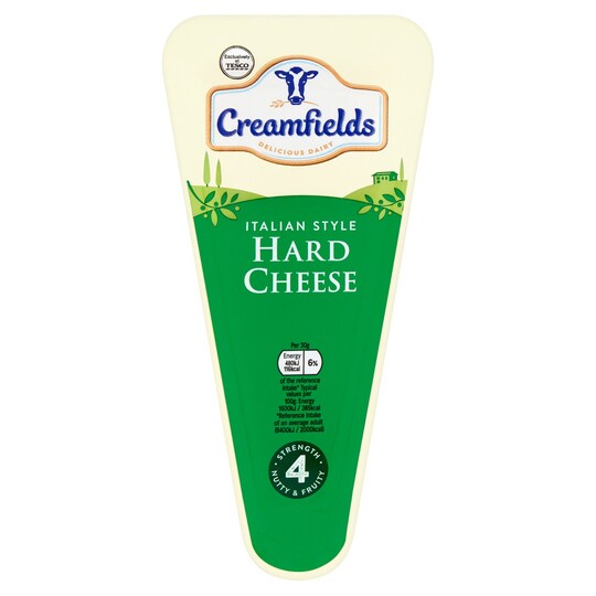 Creamfields Italian Style Hard Cheese 200G Tesco Groceries
