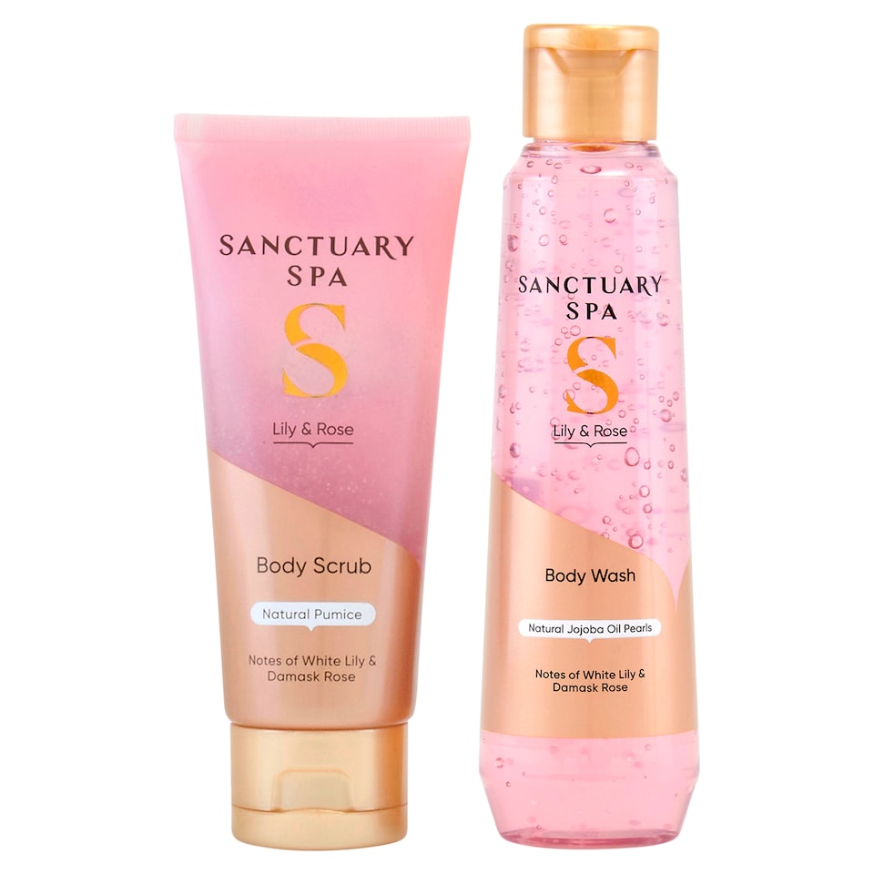 Sanctuary Spa Lily & Rose Shower Duo