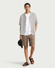 image 2 of F&F Cotton Rich FREEFIT® Lightweight Tailored Shorts in Brown